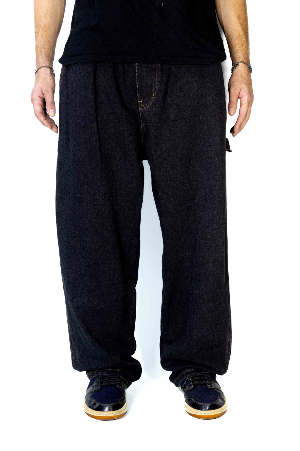 DJ01-24 Baggy Washed Jeans