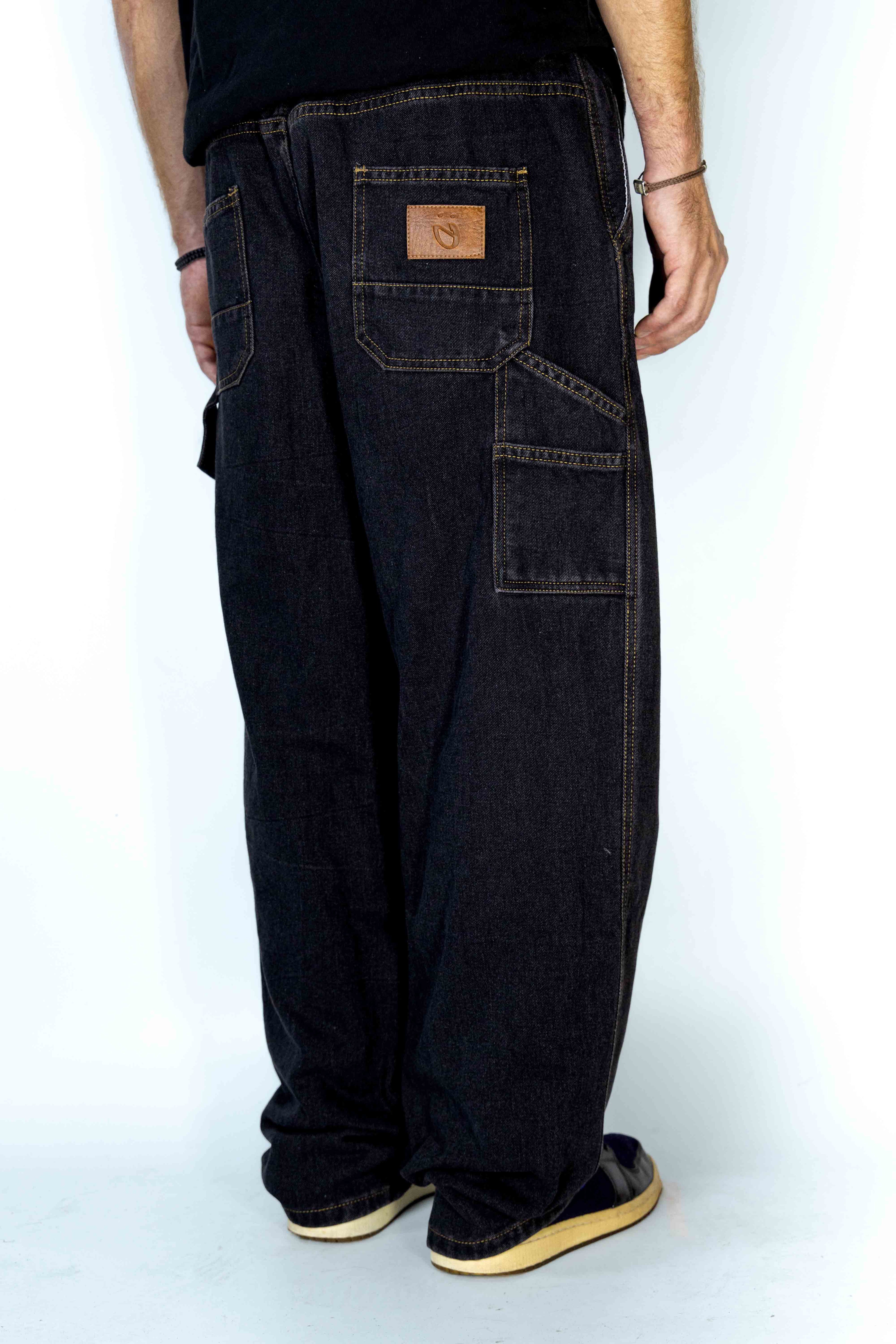 DJ01-24 Baggy Washed Jeans