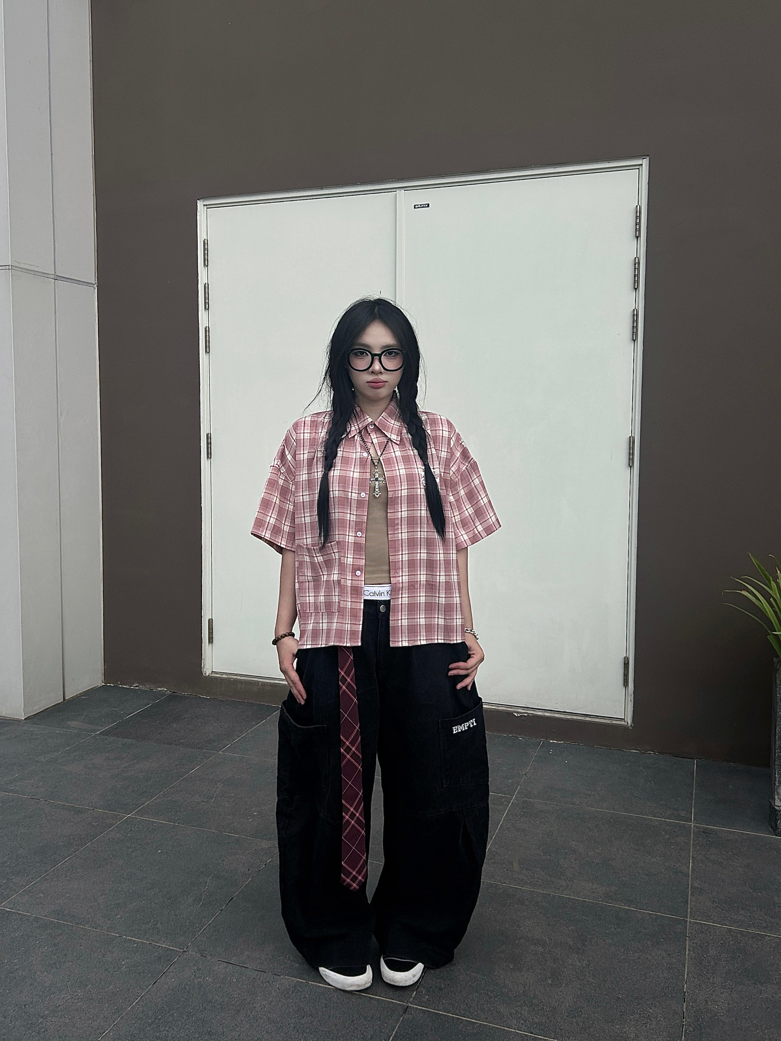 "pink horse" Caro Boxy Shirt x SS25