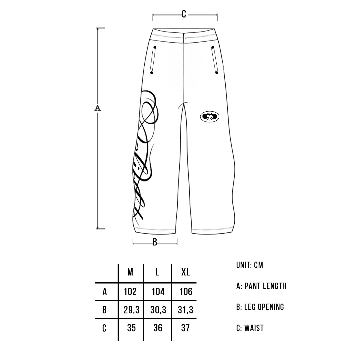 Tracksuit Shadow "black" – Bling Bling Collection