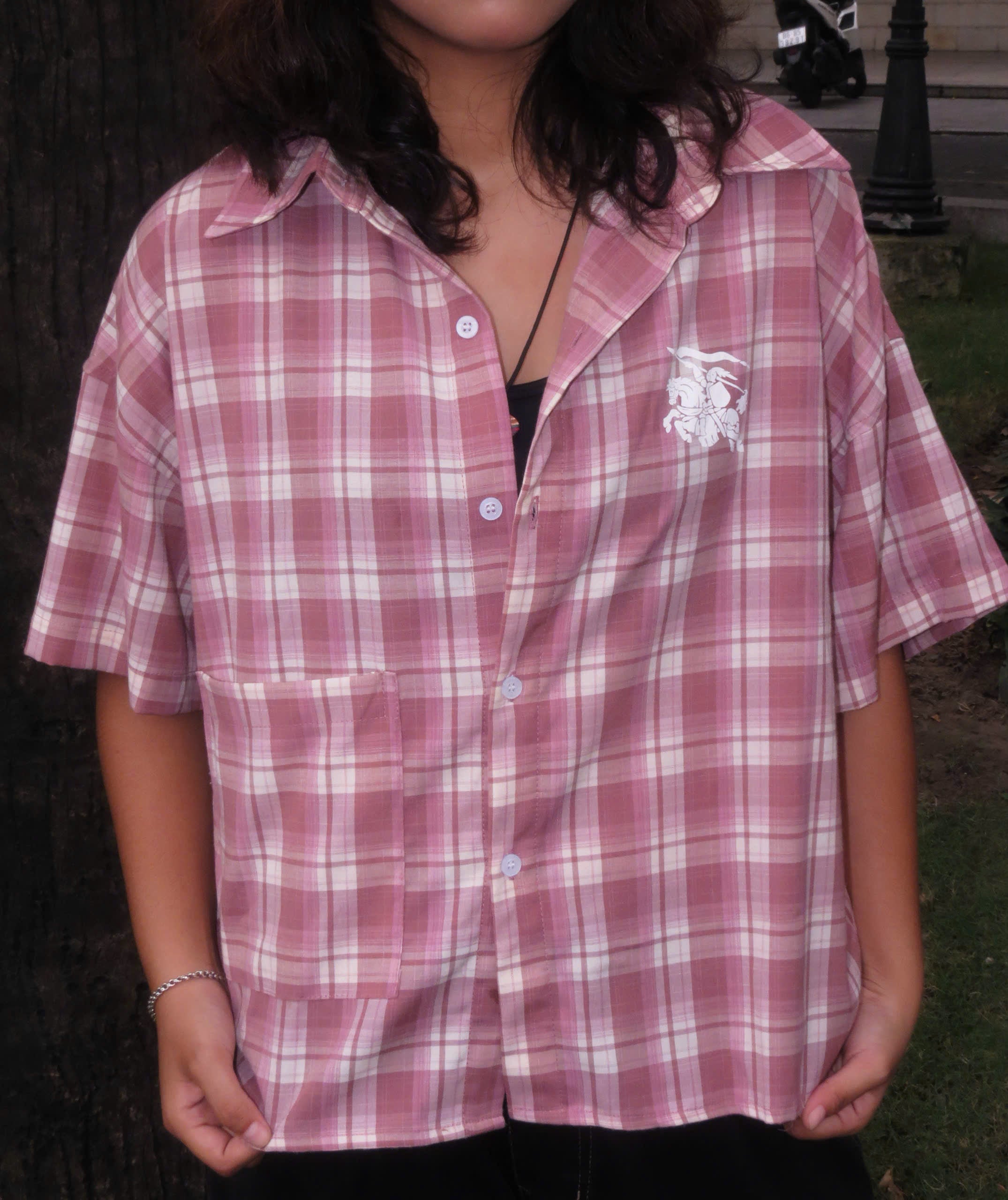 "pink horse" Caro Boxy Shirt x SS25